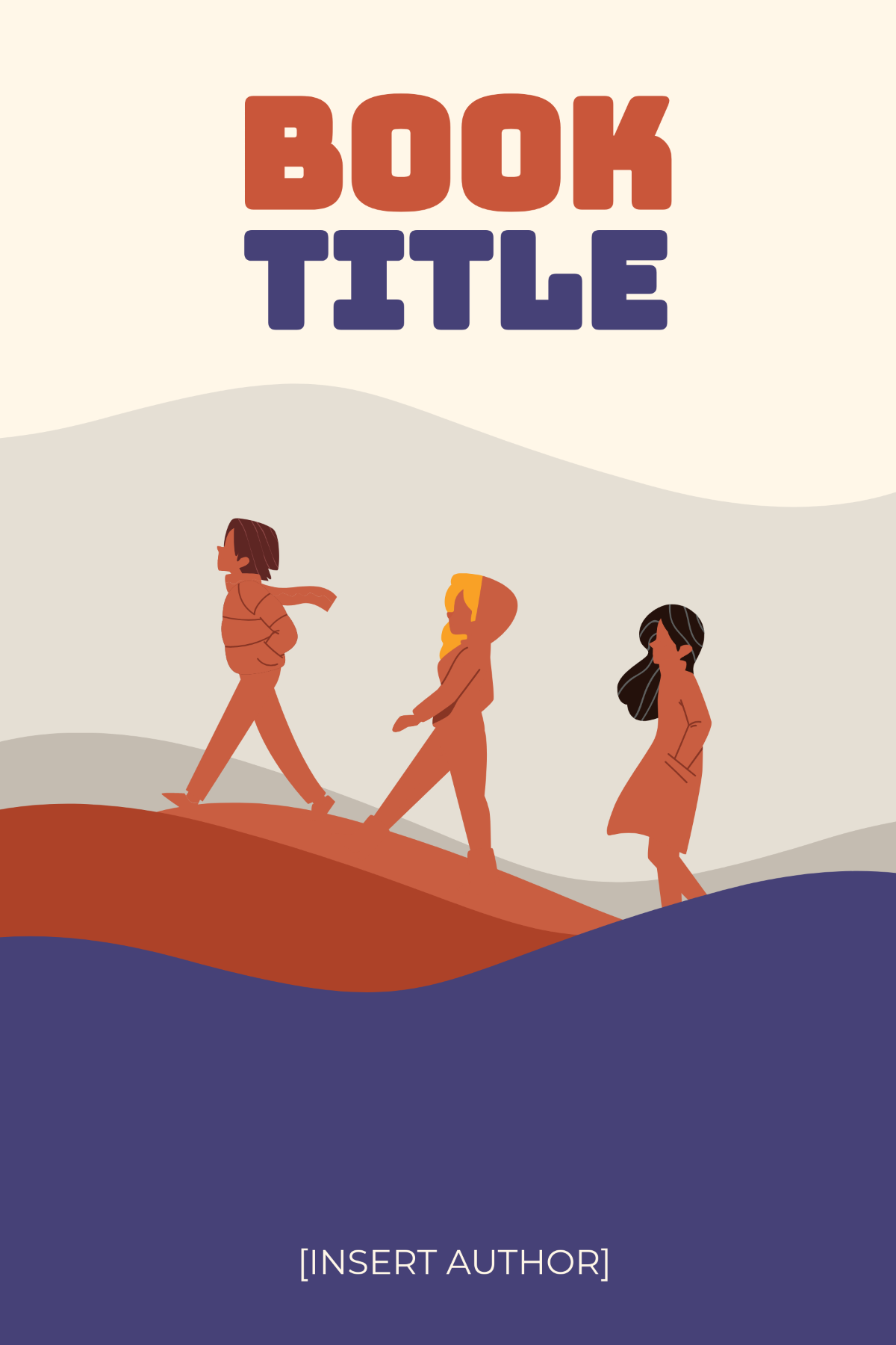 Free Book Cover Template to Edit Online