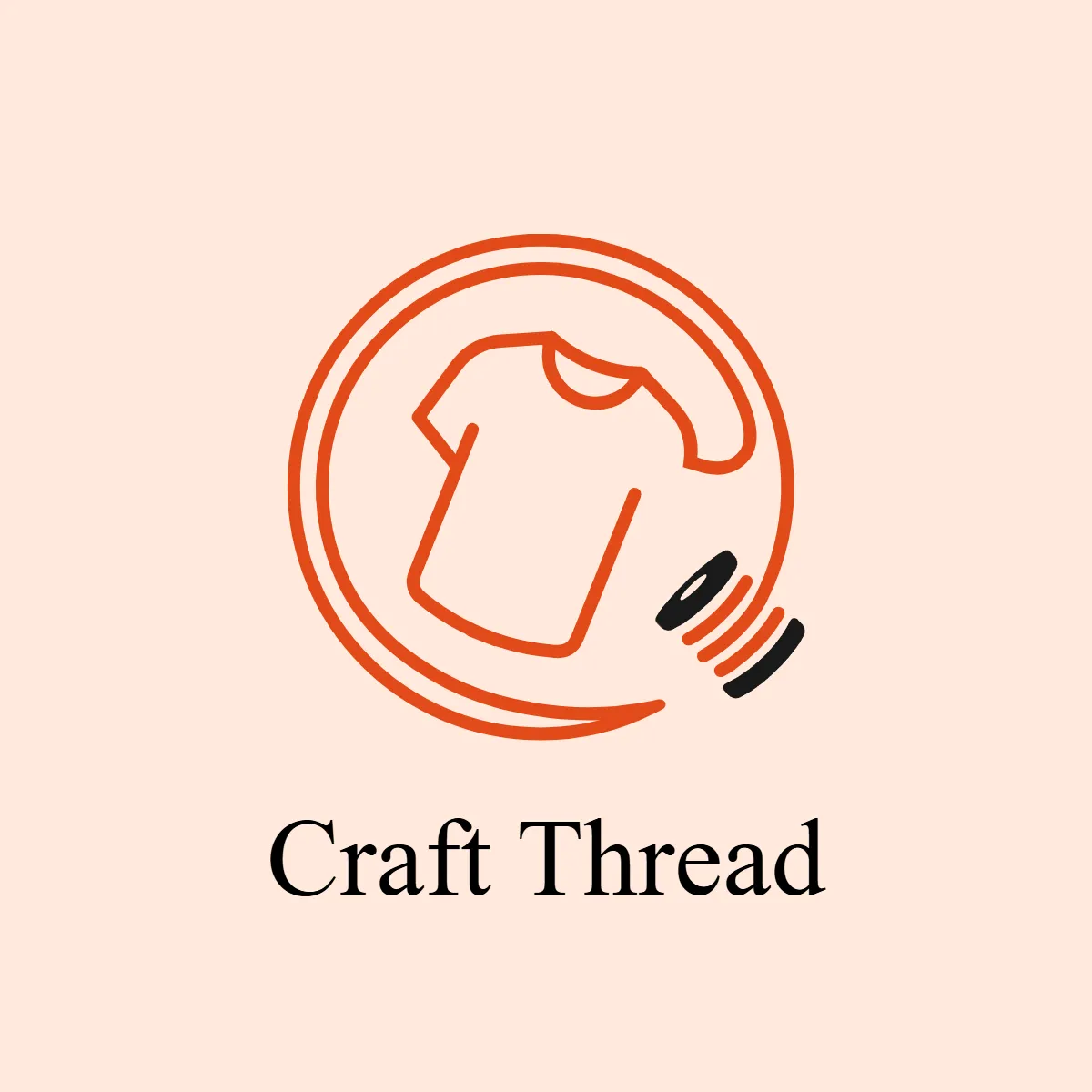 Free Clothing Brand Circular Logo to Edit Online