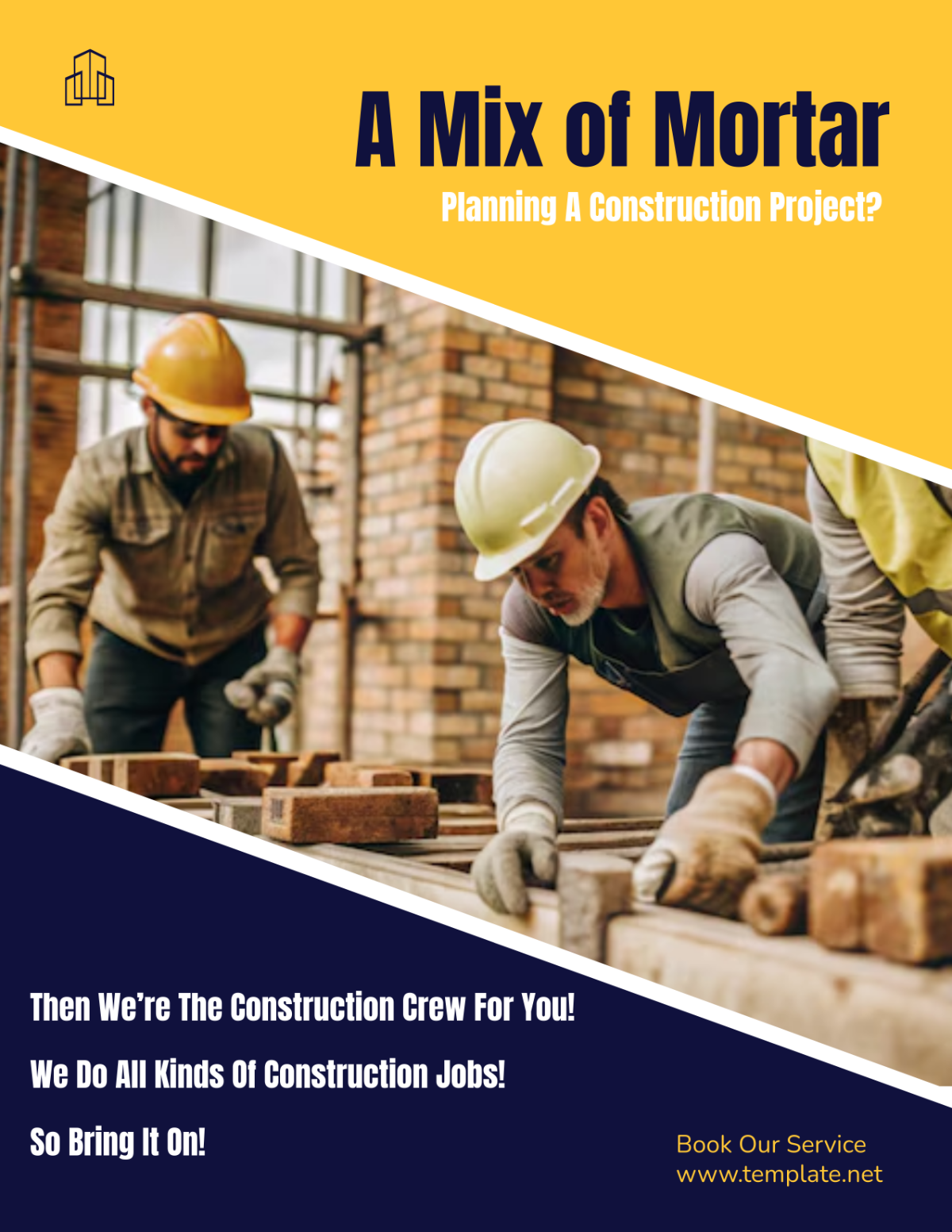 Free Construction Flyer Template to Edit Online