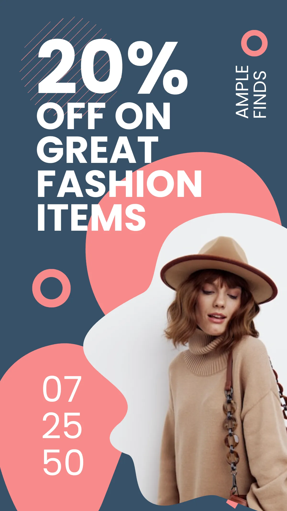 Free Ecommerce Sale Instagram Story Template to Edit Online