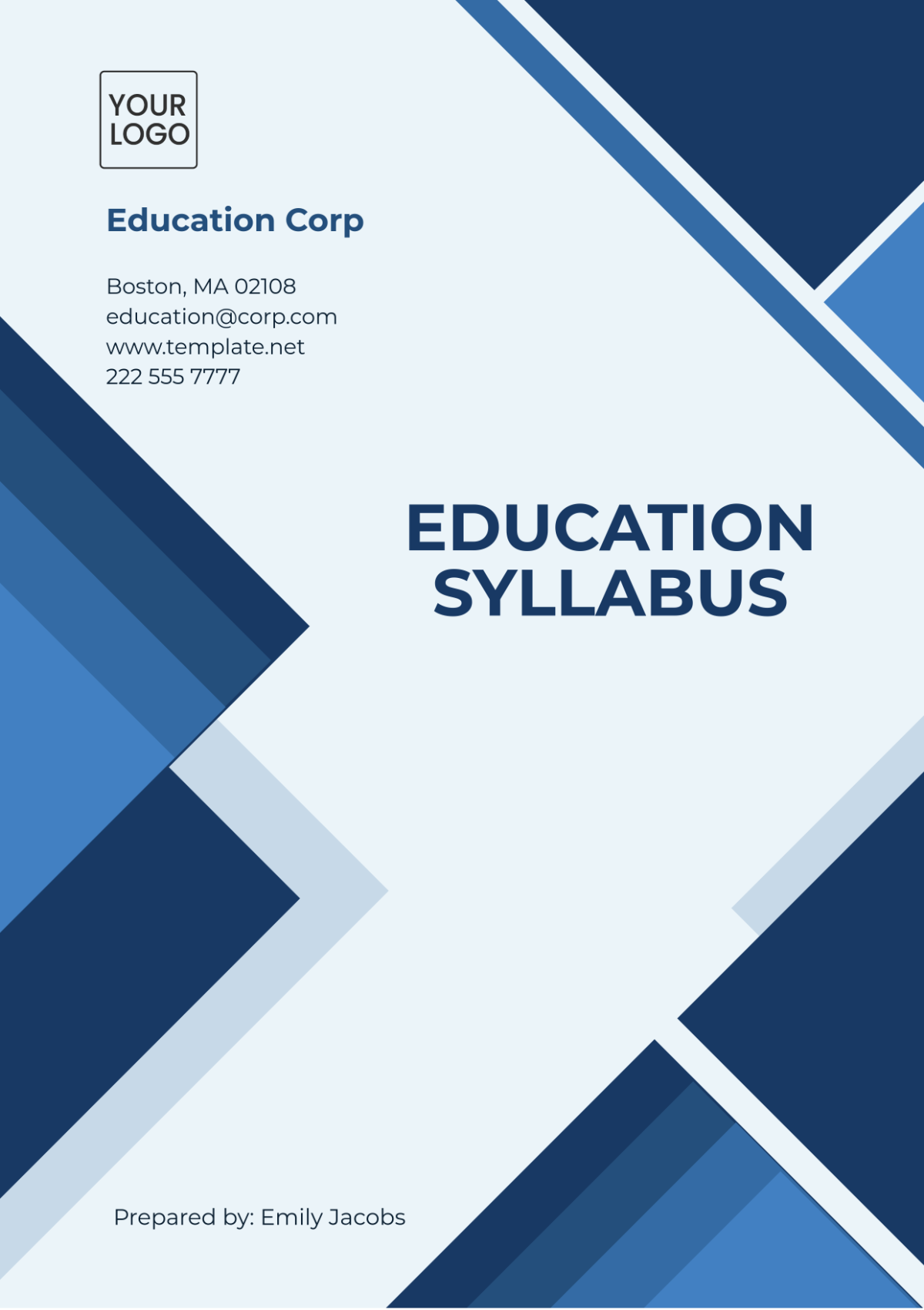 Free Education Syllabus Template to Edit Online