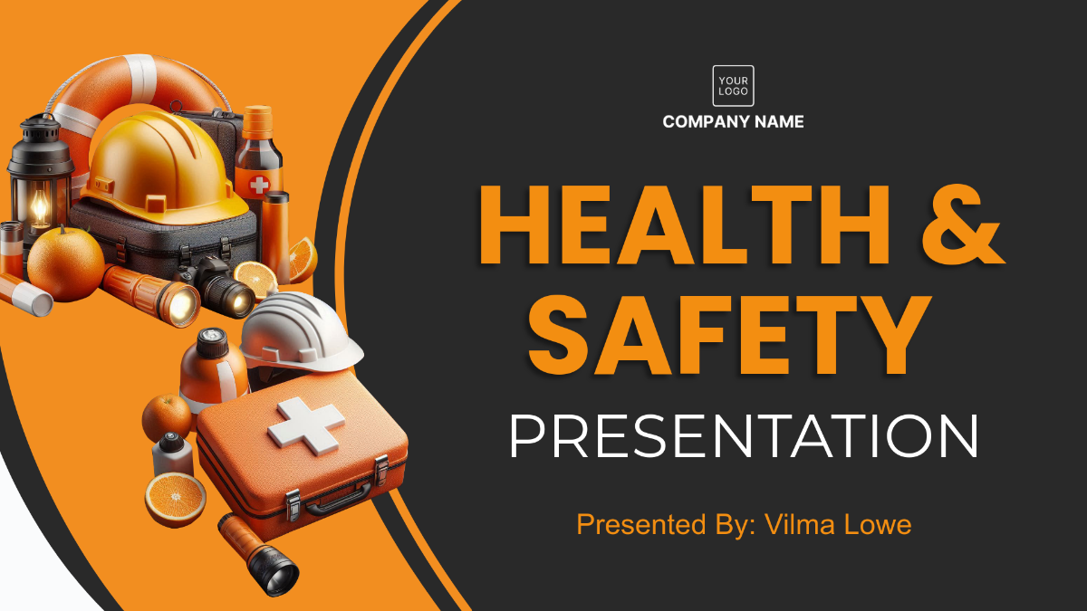 Free Health & Safety Presentation Template to Edit Online