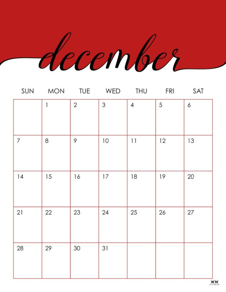 Advent Calendar 2025 Templates Printable