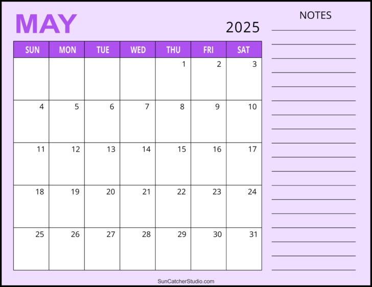 Free Printable Calendar 2025 Maker