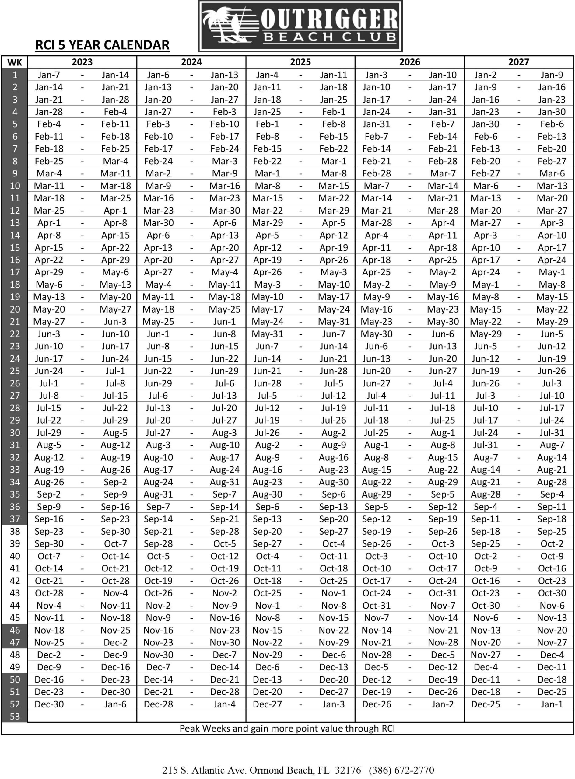 Rci Timeshare Calendar - Printable Word Searches with RCI Timeshare Calendar 2025 Printable