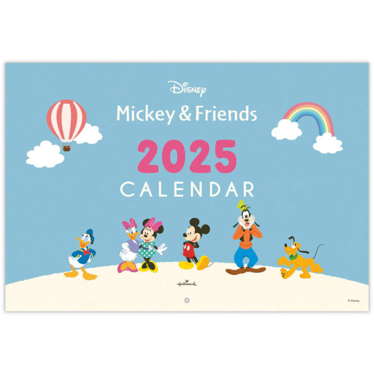 Free Printable Disney Calendar 2025